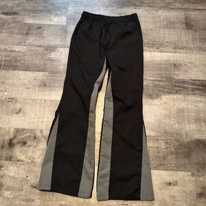 Black and Gray Track Pants